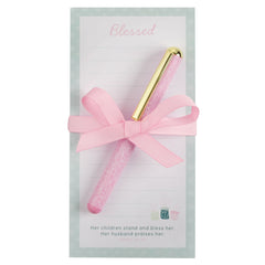 SET DE REGALO BLOCK DE NOTAS Y BOLIGRAFO 