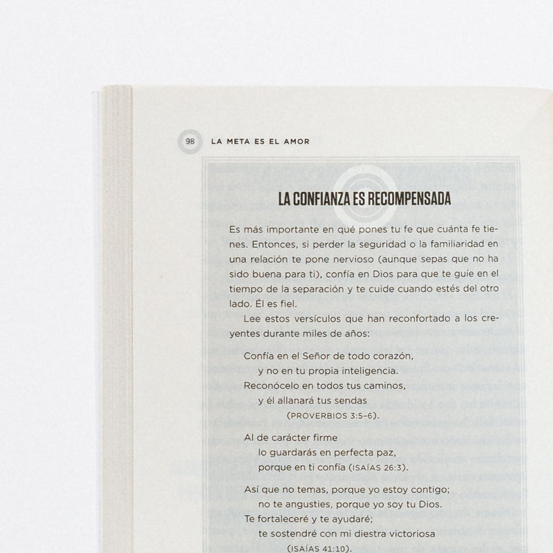Libro La meta es el amor