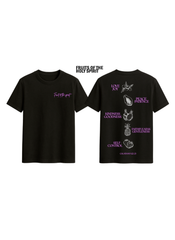 Camiseta Fruits of the holy spirit, color negra