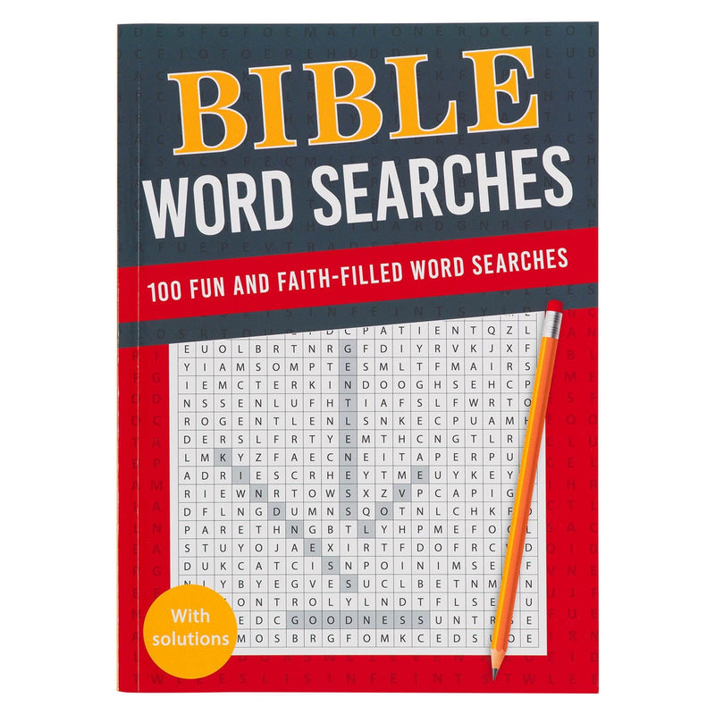 Libro en Inglés de Sopas de letras Bíblicos