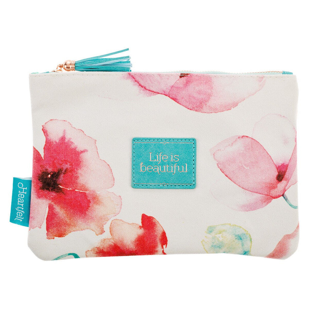 Bolsa cartuchera Life is beautiful