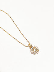 Cadena con brillos 