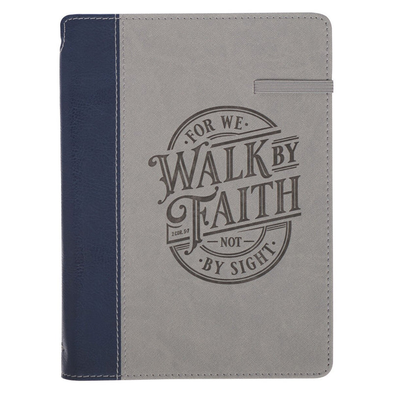 DIARIO CLÁSICO, CON CIERRE ELASTICO "WALK BY FAITH"