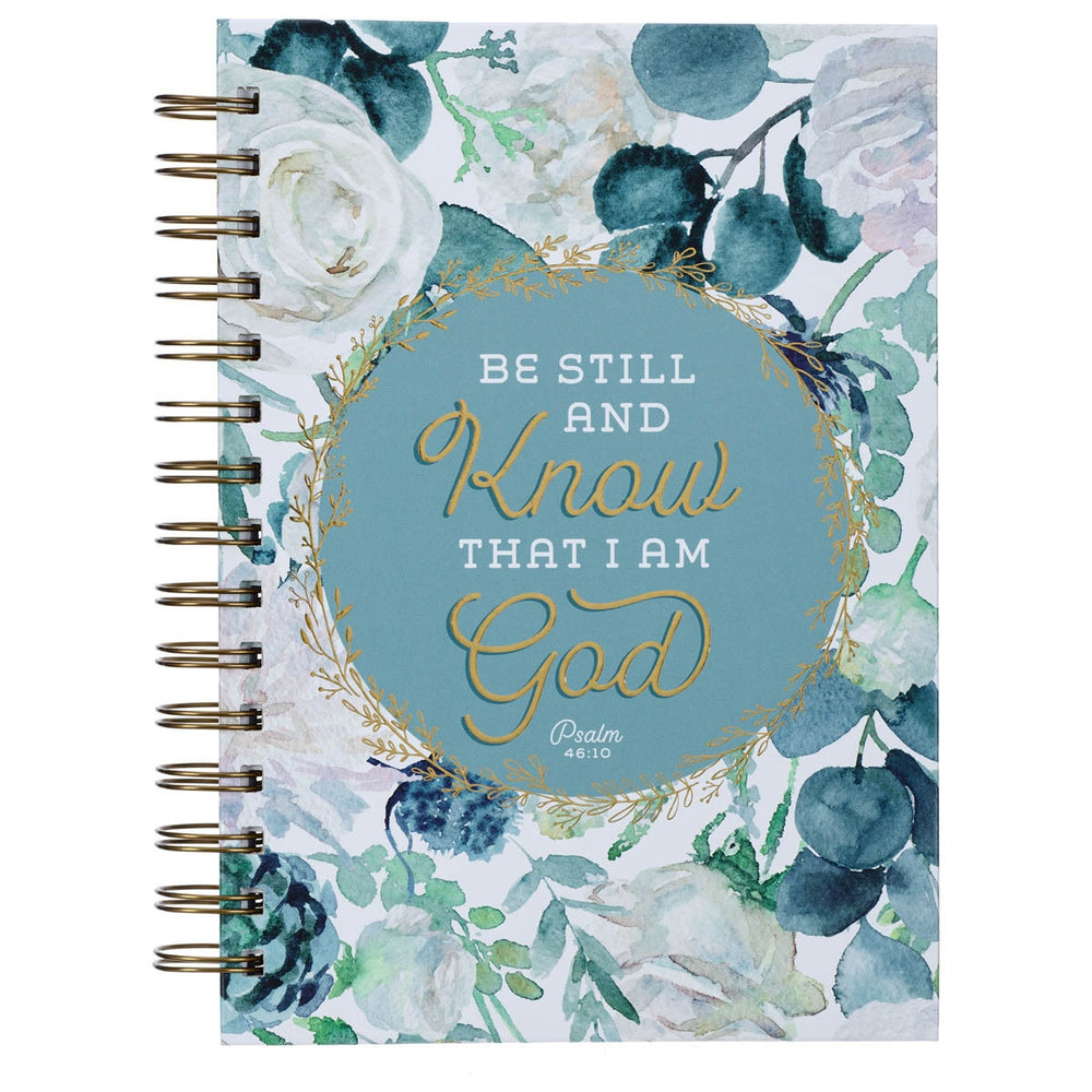 DIARIO ARGOLLADO "BE STILL AND KNOW"
