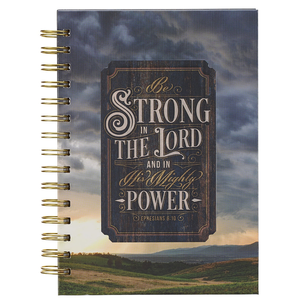 Cuaderno Argollado Be Strong in the Lord Eph. 6:10