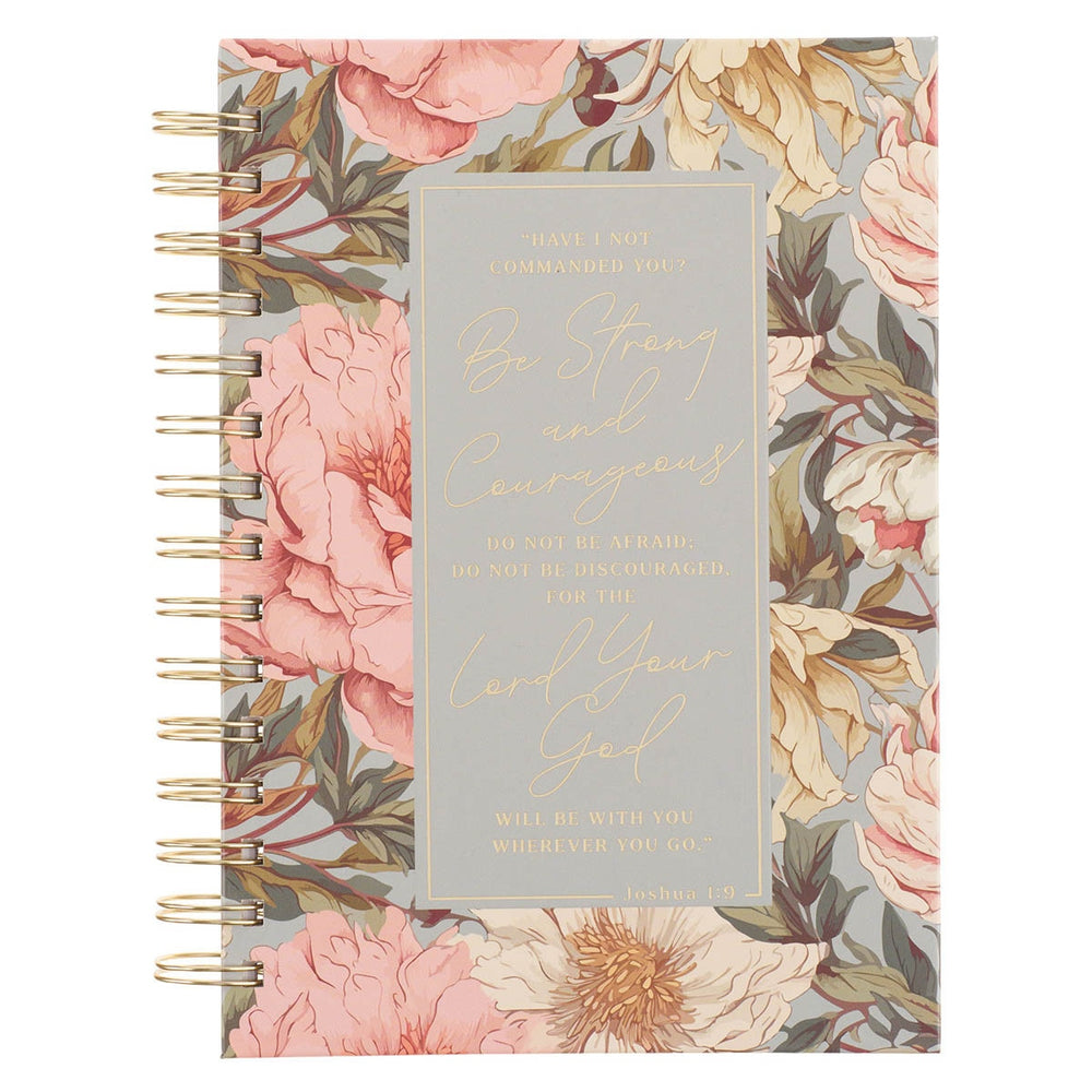 Cuaderno Argollado Strong & Courageous Josh. 1:9