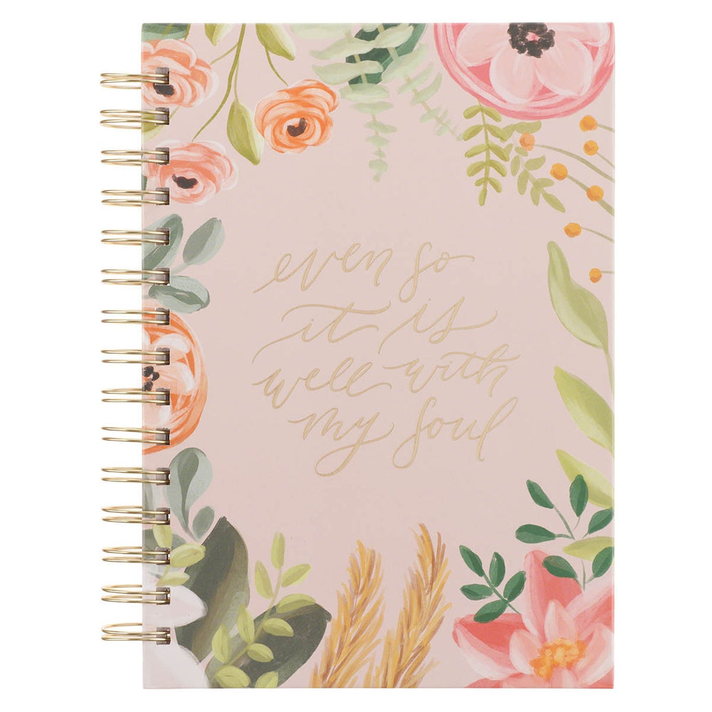 Cuaderno Argollado Even So It Is Well With Your Soul