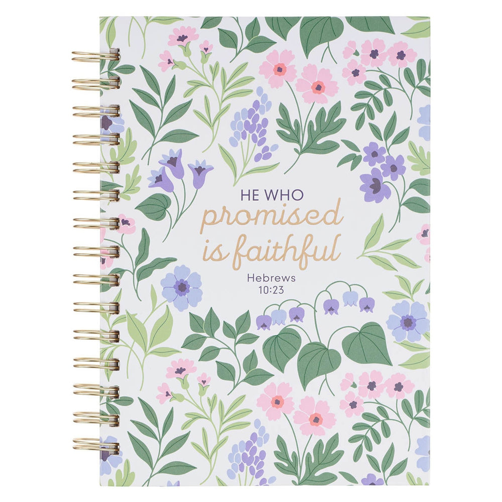 Cuaderno Argollado Faithful Promise Lavanda – Hebreos 10:23