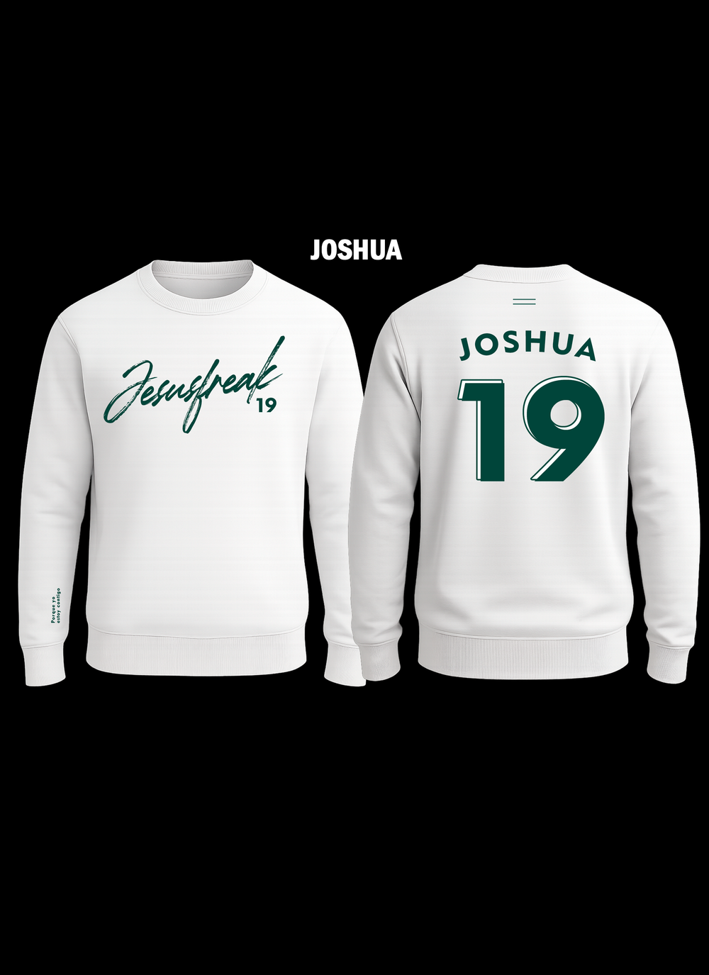 Buzo Joshua 19, color blanco