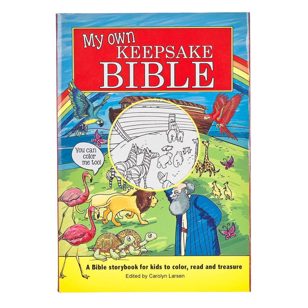 Biblia para Colorear " My own keepsake Bible"