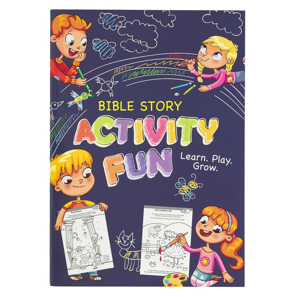 Libro en Inglés con Historias Biblícas: Learn, Play and Grow