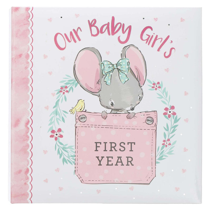 LIBRO DE RECUERDOS DEL PRIMER AÑO DE NUESTRA NIÑA