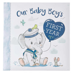 LIBRO DE RECUERDOS DEL PRIMER AÑO DE NUESTRO BEBÉ