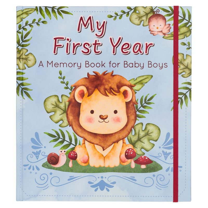 LIBRO DE RECUERDOS PARA NIÑO MI PRIMER AÑO