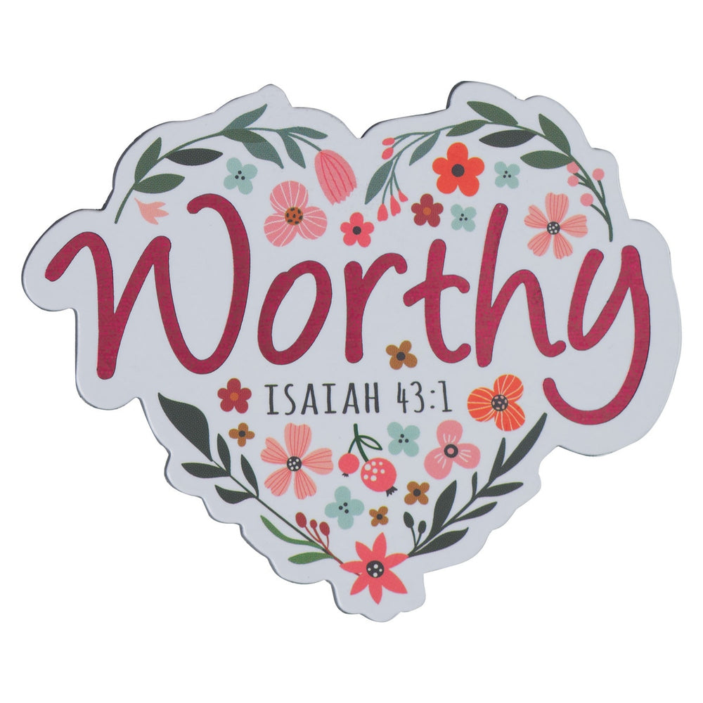 Imán Decorativo Worthy Isa. 43:1