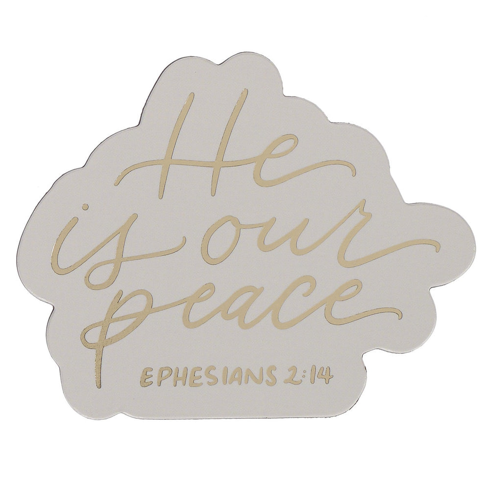 Imán Decorativo He is Our Peace – Efesios 2:14