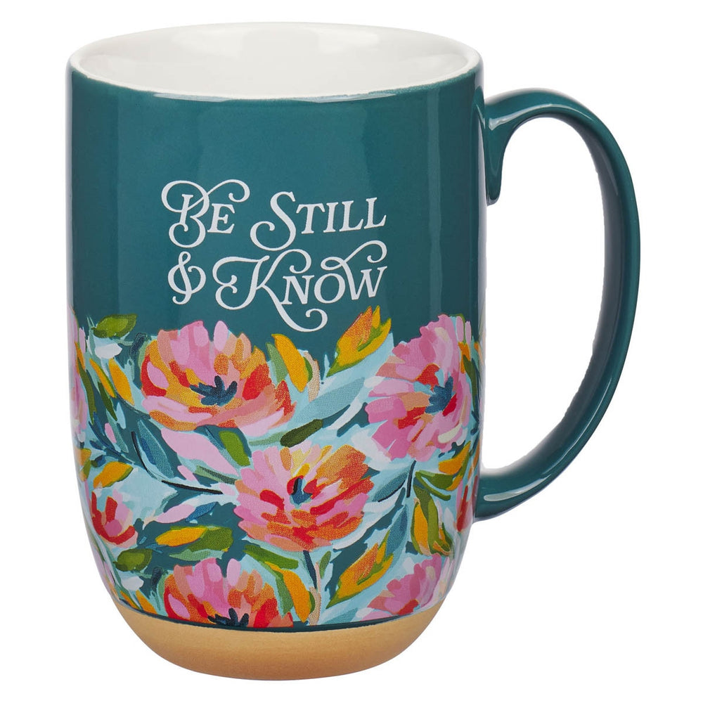 Mug de creámica "Be Still"