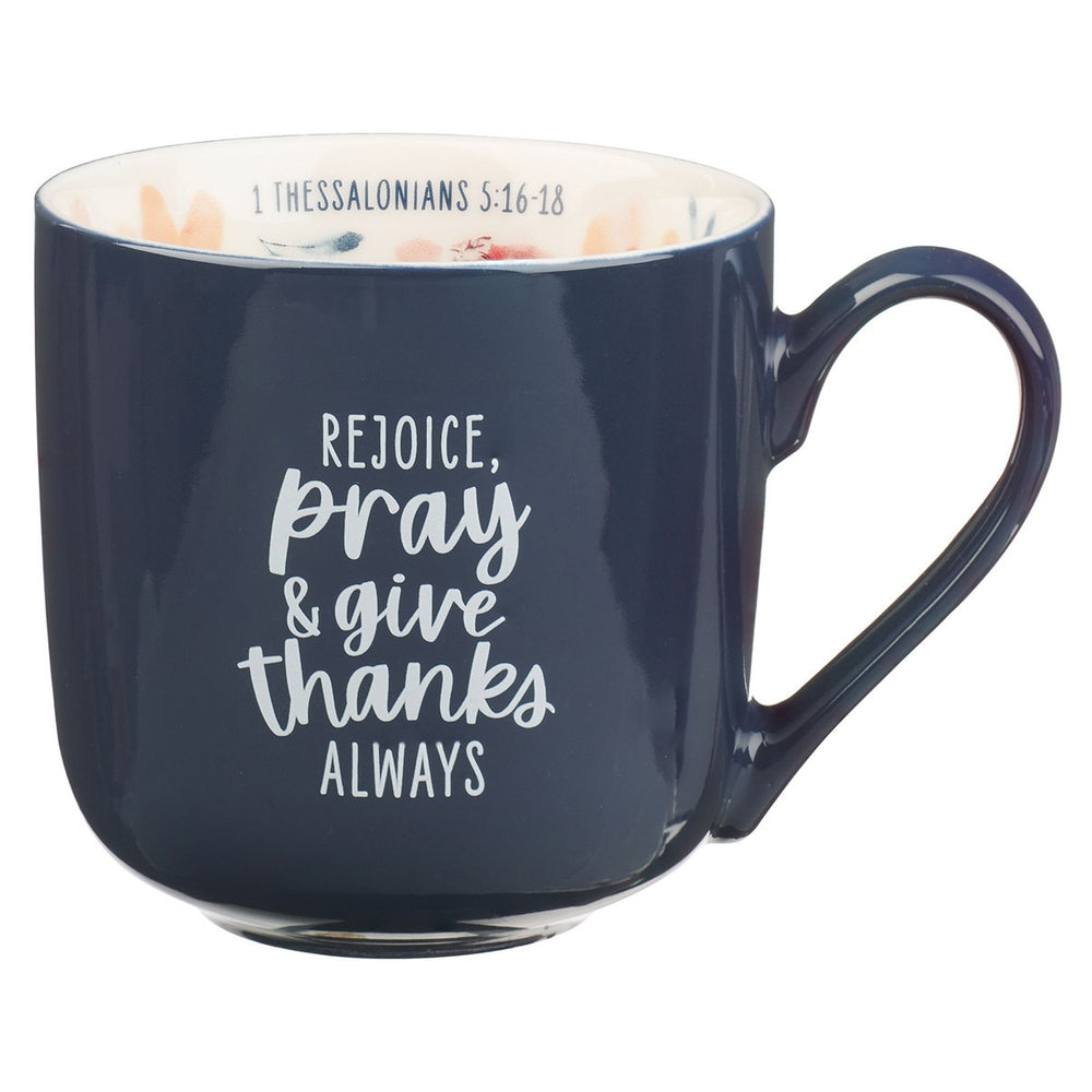 MUG DE CERÁMICA "REJOICE"