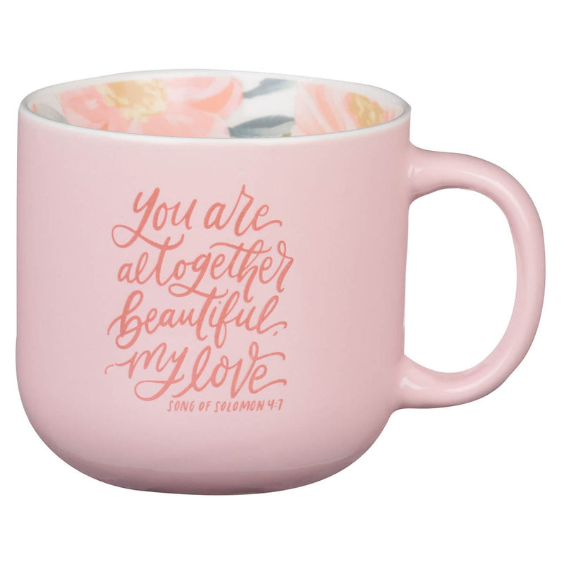 Mug Pink You Are Altogether Beautiful Song 4:7