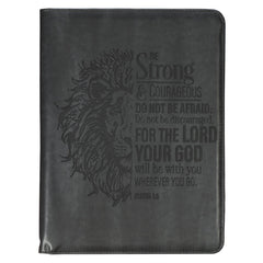 Portafolio ejecutivo Be Strong and Courageous - Joshua 1:9