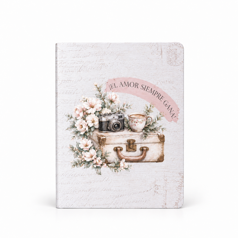 Cuaderno Pequeño – Diseños Florales y Cerezas