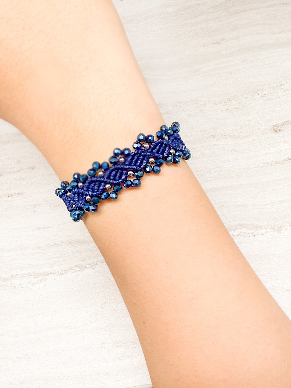 Pulsera Macramé "Rombos"