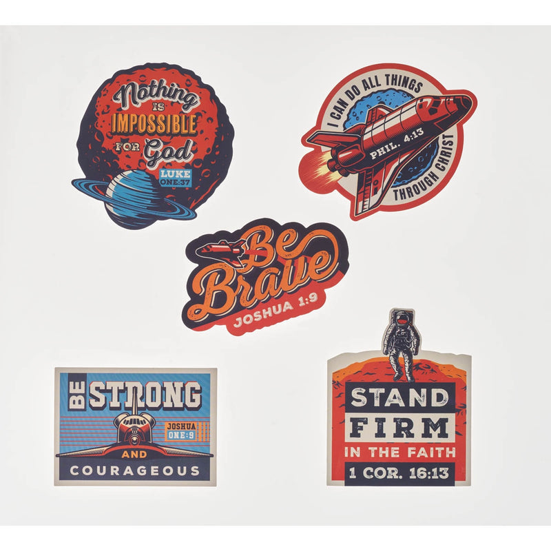 SET DE STICKERS BE BRAVE