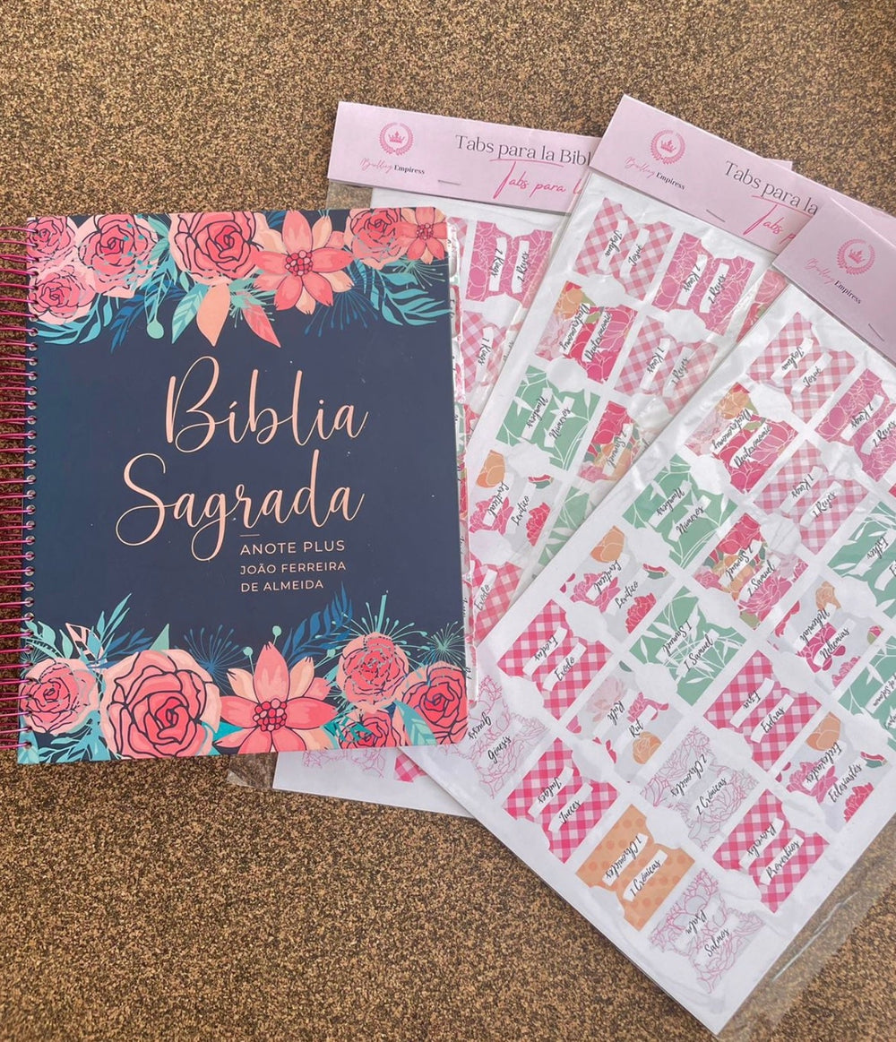 Tabs para la biblia, nombres de cada libro