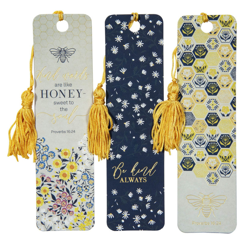 Set 3 Separadores Kind Words are Like Honey