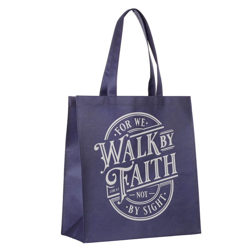 TOTE BAG AZUL WALK BY FAITH