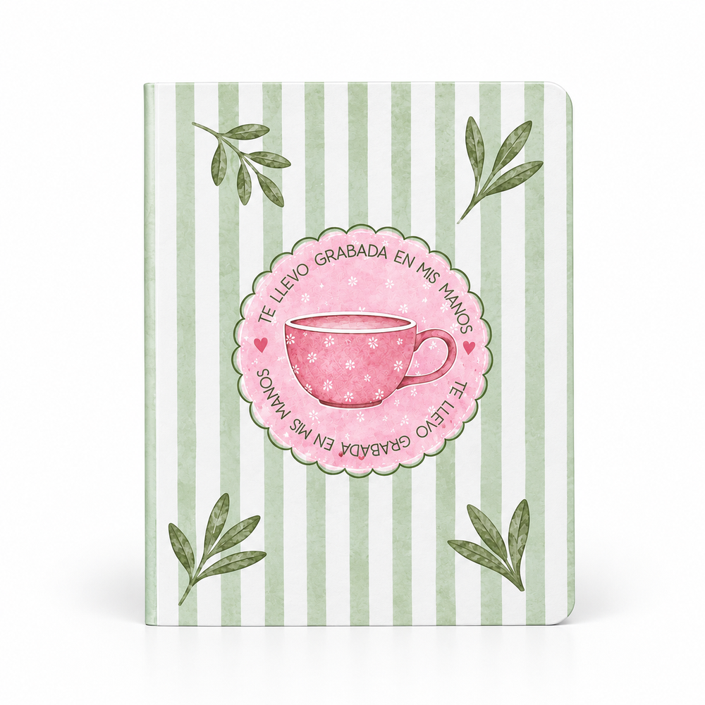 Cuaderno Mediano – Diseños Florales y Cerezas