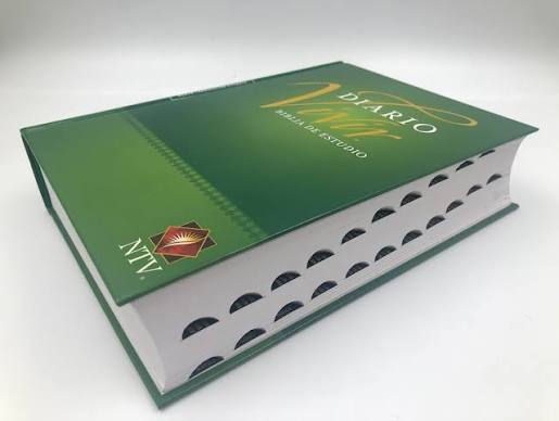 Biblia de estudio del diario vivir, tapa dura con indice - NTV