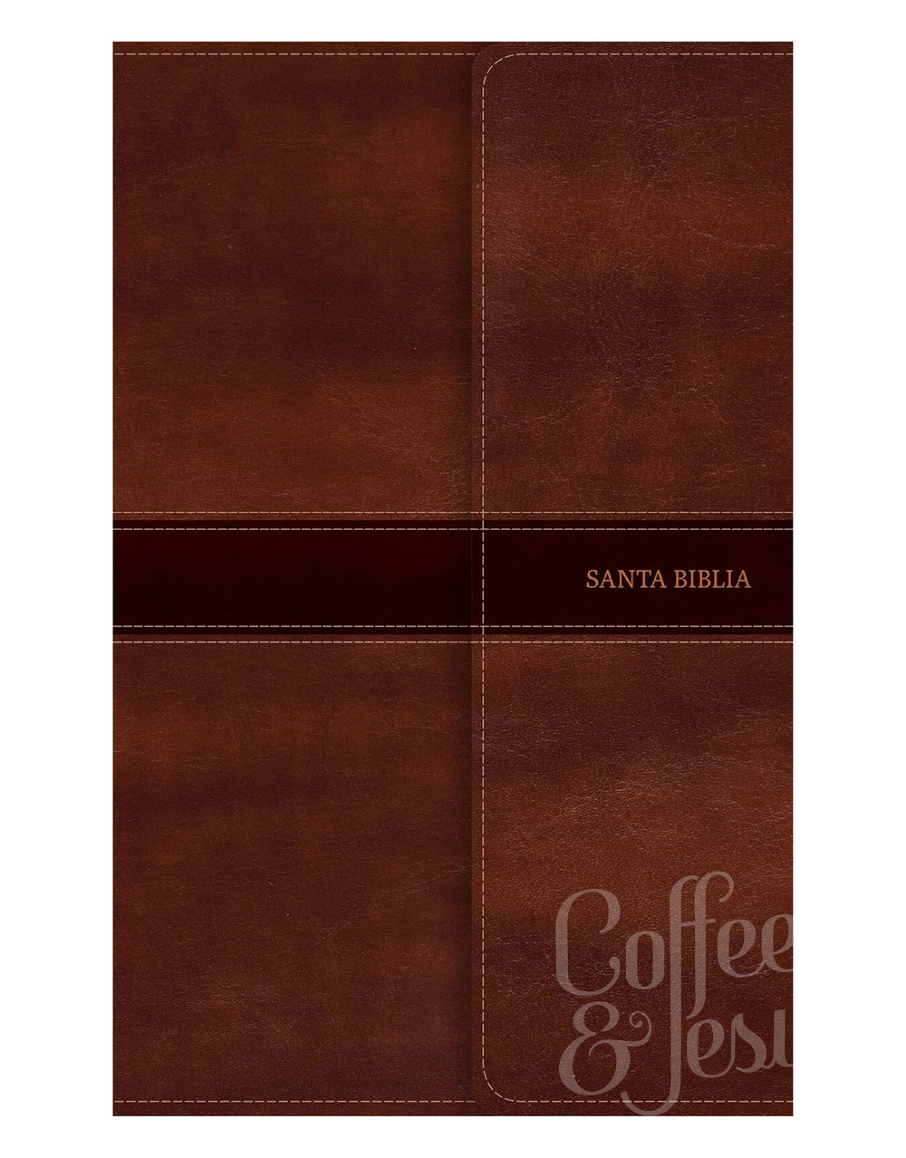 Biblia ultrafina, marrón símil piel - NVI