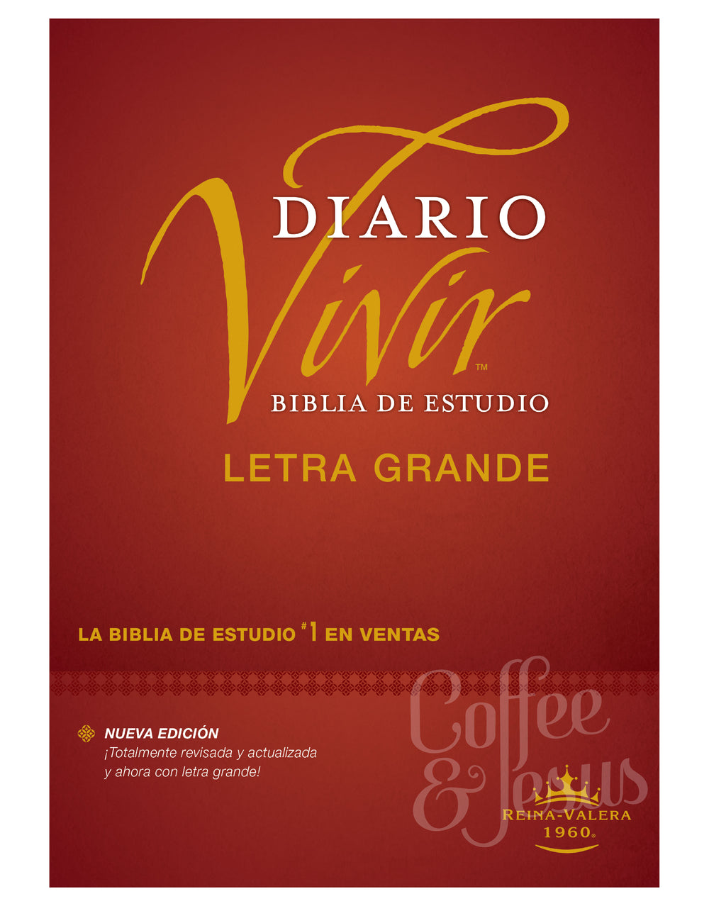 Biblia de estudio del diario vivir, letra grande tapa dura con índice - RVR 1960