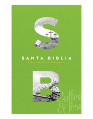 Biblia excelencia ultra fina tapa rústica verde - NVI