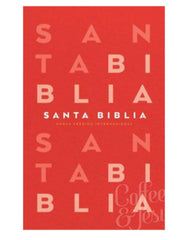 Biblia excelencia ultra fina, tapa rústica roja - NVI