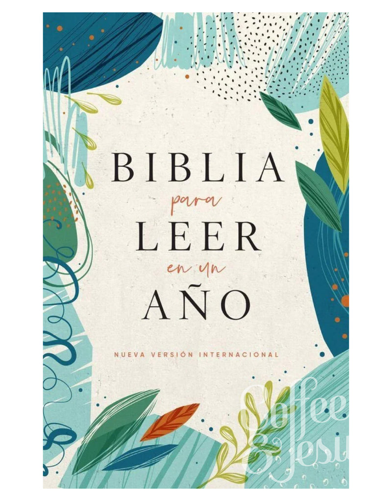 Biblia para leer en un año, rústica naturaleza 2 - NVI