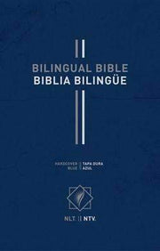 Biblia bilingüe azul - NTV - Coffee & Jesus