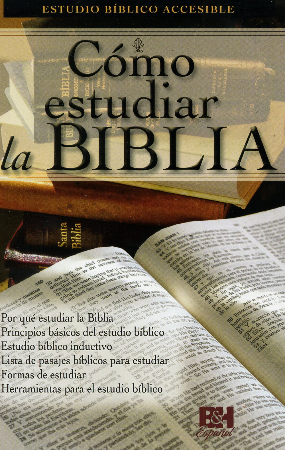 Folleto Cómo estudiar la Biblia