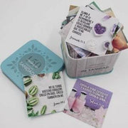 150 Promesas bíblicas Sanidad en caja metálica - Coffee & Jesus