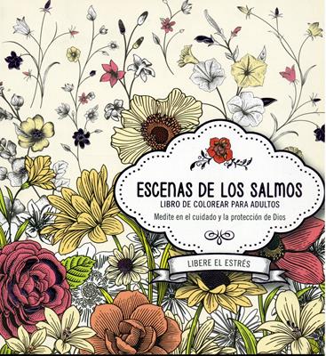 Escenas de los salmos - libro de colorear para adultos - Coffee & Jesus
