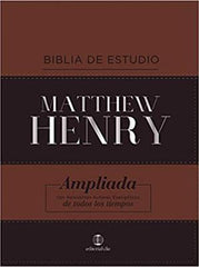 Biblia Estudio Matthew Henry- RVR 1960