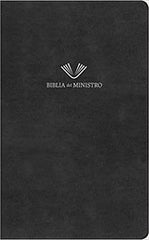Biblia del ministro, negro piel fabricada - RVR 1960