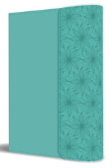 Biblia/RVR1960/Tierra Santa/Manual/LG/Solapa/Iman/Aguamarina