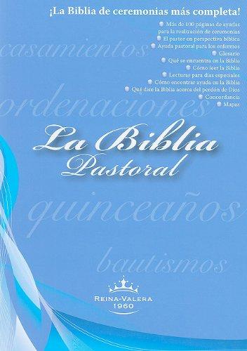 Biblia pastoral, símil piel negra y letra grande - RVR 1960