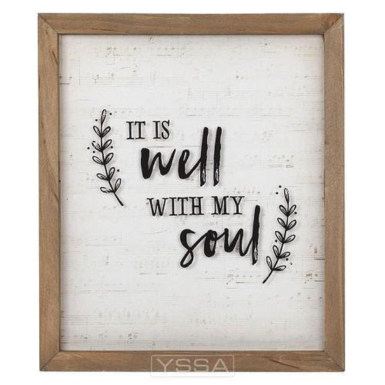 Cuadro it is well with my soul