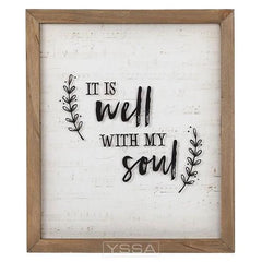Cuadro it is well with my soul