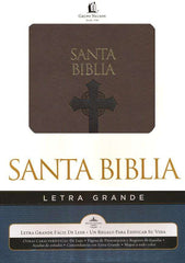 Biblia letra grande, piel italiana - RVR 1960