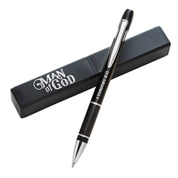 Bolígrafo Man of God - 1 Timothy 6:11 Gift Pen