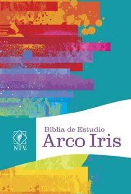 Biblia de estudio arco íris tapa dura- NTV